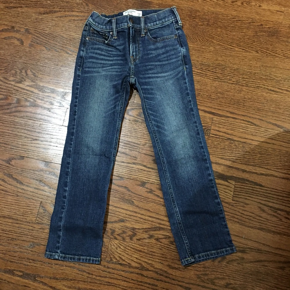 Abercrombie Kids Straight Leg Blue Jeans